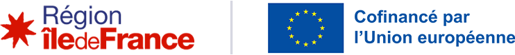 Logo de la Région Île-de-France et Cofinancé par l’Union européenne.